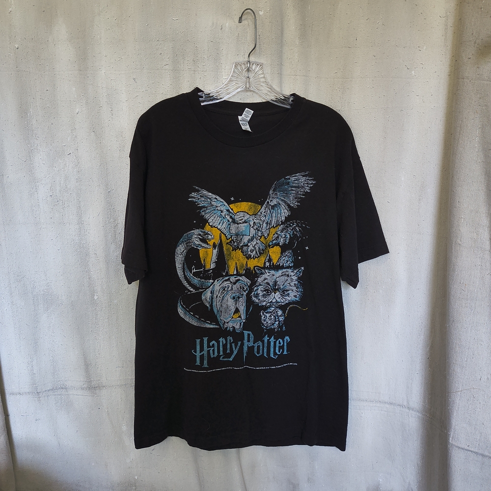 Men's Size Large Black Harry Potter Wizarding World Tee